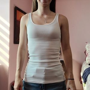 White tank top